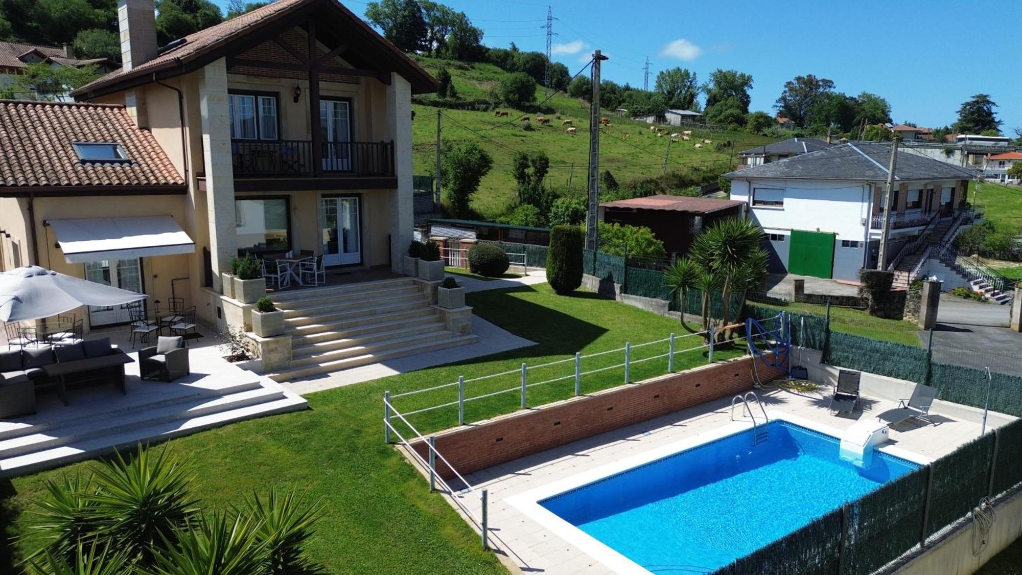 Villa Los Olivos Bárcena de Cicero Eksteriør billede